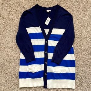 NWT Gap Stripe Cardigan (Small)